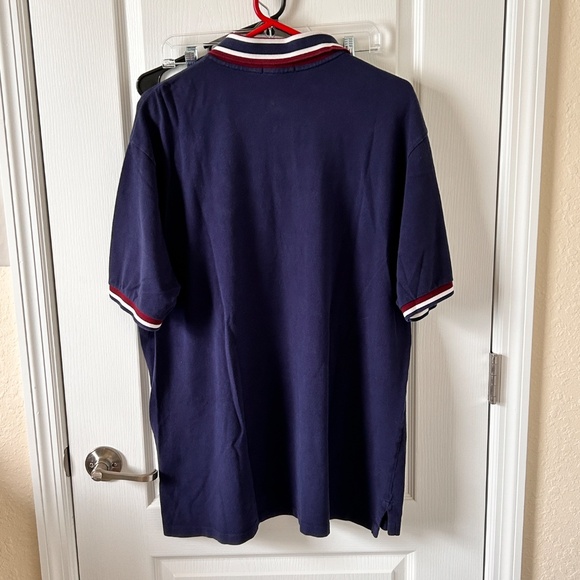 Polo Ralph Lauren Crest & Big Pony Mens Polo Shirt XLT Navy Blue/Gold Embroided - Picture 12 of 12